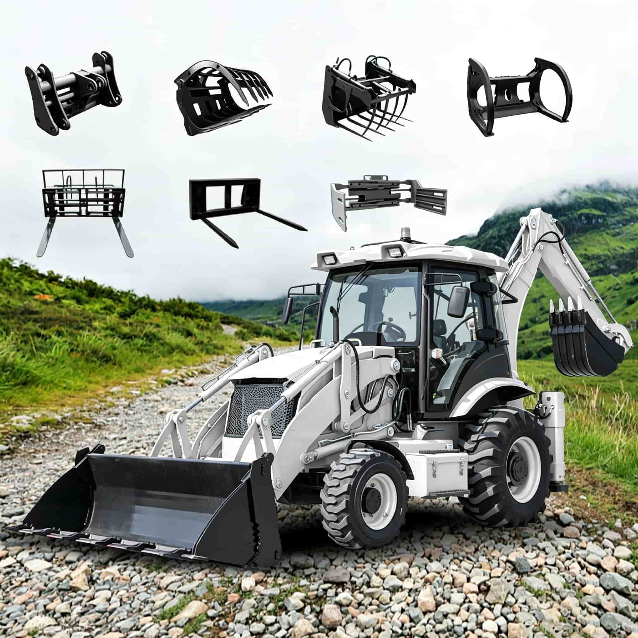 Heavy Equipment Kubota - Ładowarko-kształtarka z certyfikatem CE 40-30C, emisja