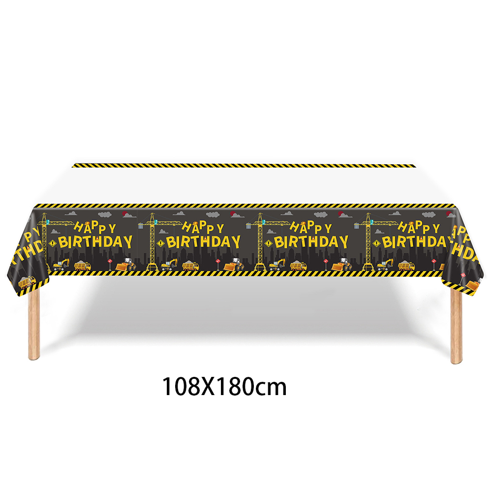 Dekoracje na przyjęcie budowla – Heavy Equipment Birthday Theme recenzja i cena