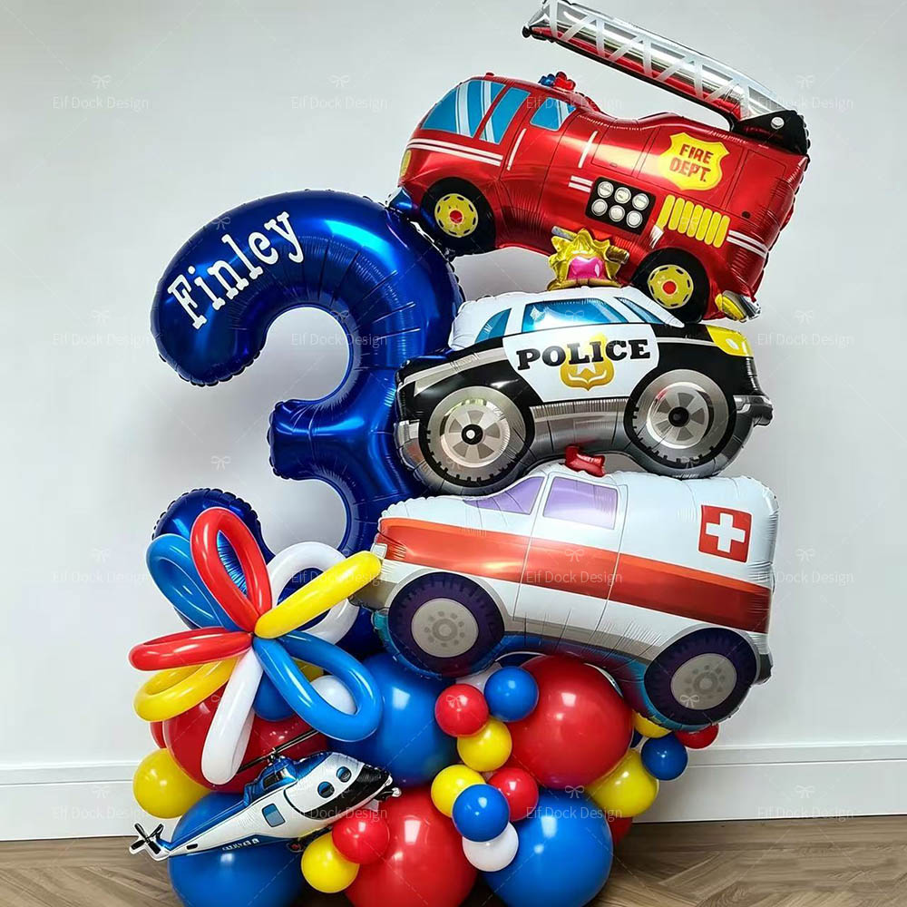 1 Zestaw Balonów Foliowych z M – Heavy Equipment Birthday Theme recenzja i cena