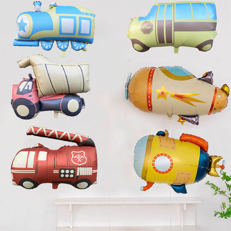 Nowy matowy samochód z kresków – Heavy Equipment Birthday Theme recenzja i cena