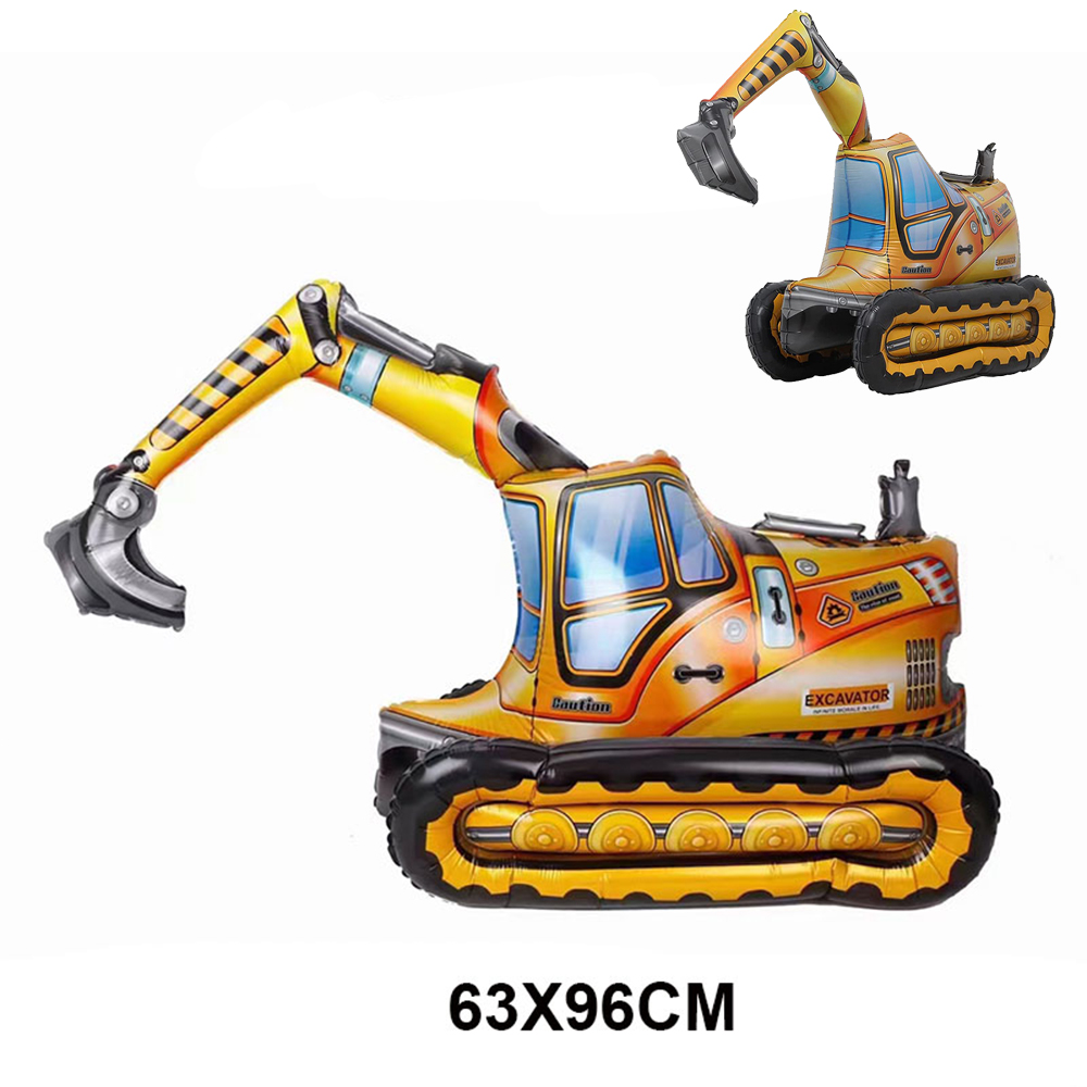 Konstrukcja 4D balony foliowe  – Heavy Equipment Birthday Theme recenzja i cena