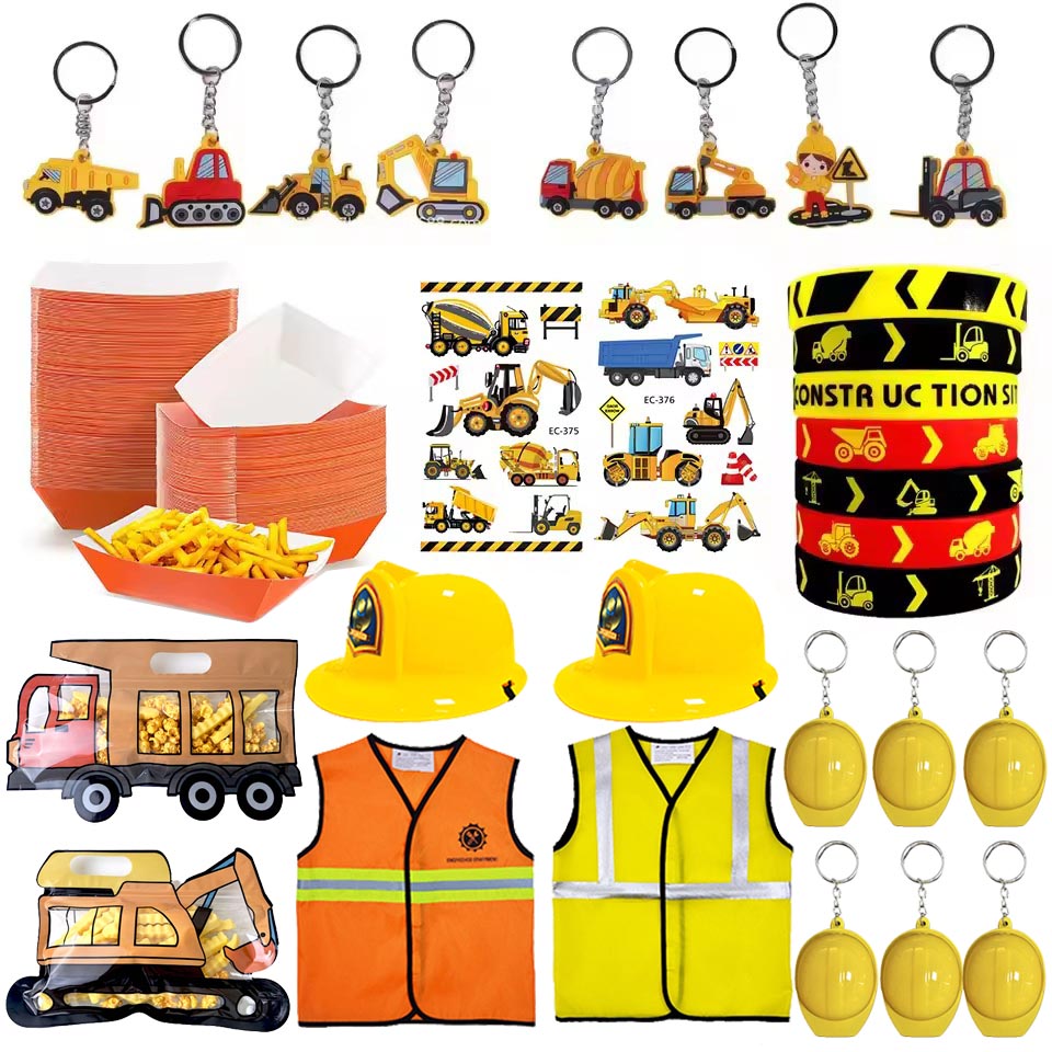 Inżynieria budowlana Bransolet – Heavy Equipment Birthday Theme recenzja i cena