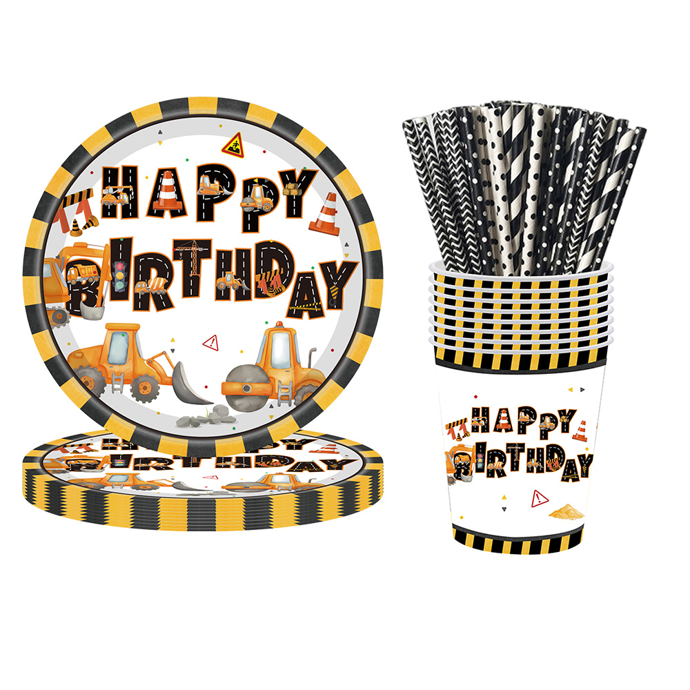 Inżynieria budowlana Bransolet – Heavy Equipment Birthday Theme recenzja i cena