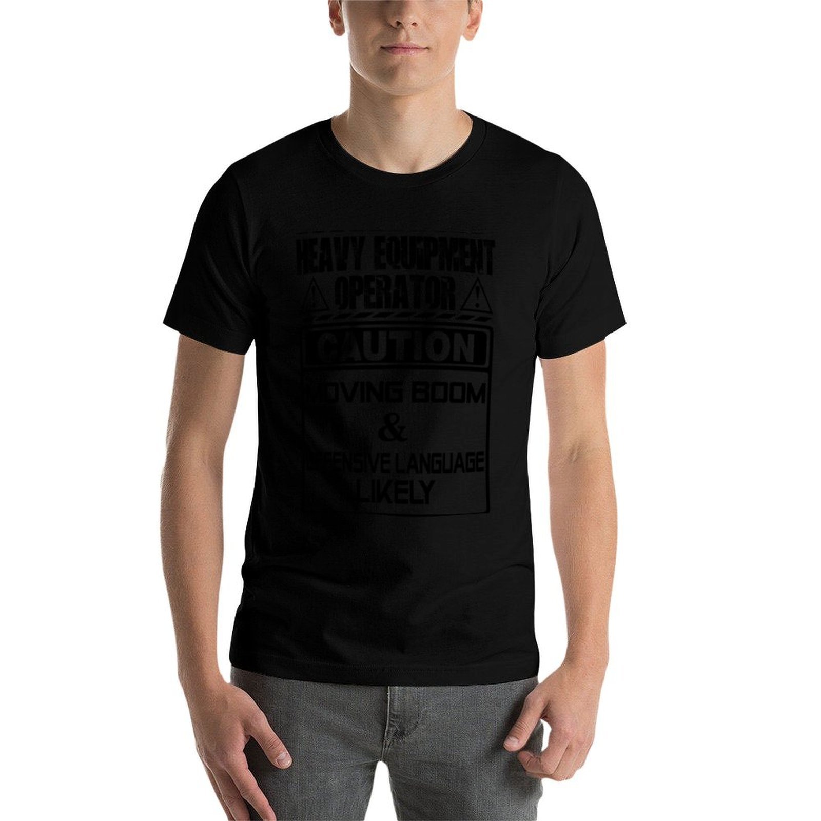 Wektorowy nadruk tła: operator – Heavy Equipment Operator Shirts recenzja i cena